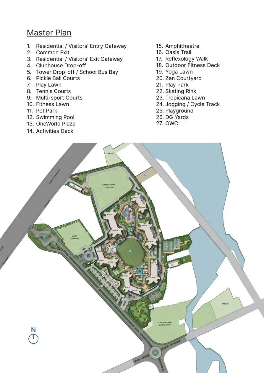Sobha One World master plan