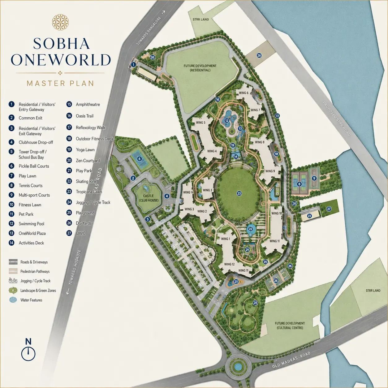 Sobha One World master plan